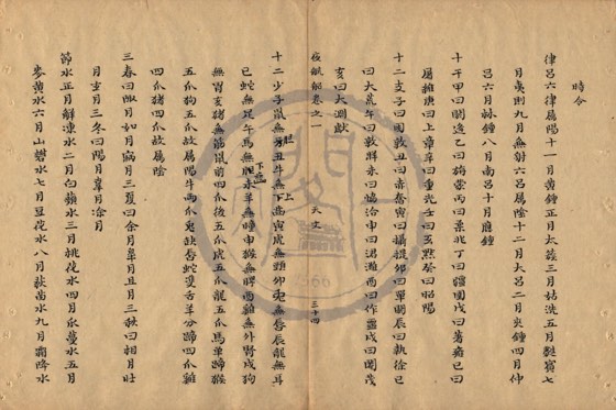 時令 底本(朱1076)第 44 叶