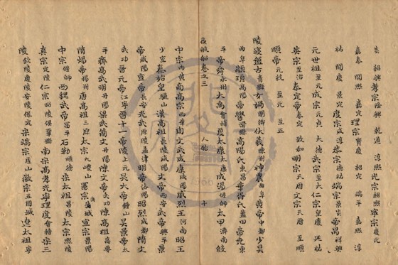 帝王〈附:后妃、太子、公主〉 底本(朱1076)第 131 叶