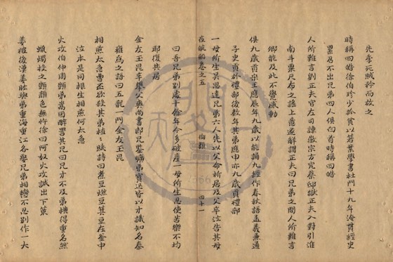 兄弟 底本(朱1076)第 228 叶
