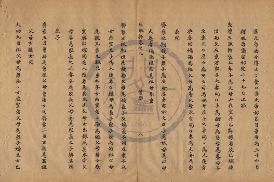 喪事 底本(朱1076)第 396 叶