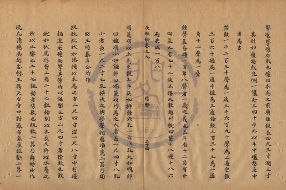 樂律 底本(朱1076)第 422 叶