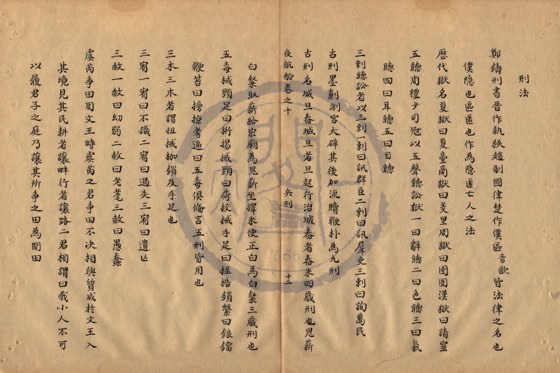 刑法 底本(朱1076)第 436 叶