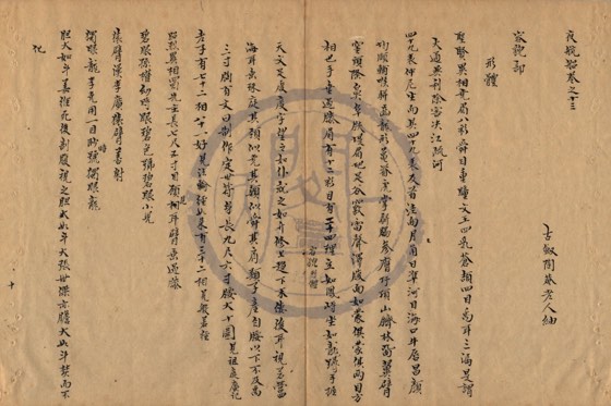 形體 底本(朱1076)第 487 叶