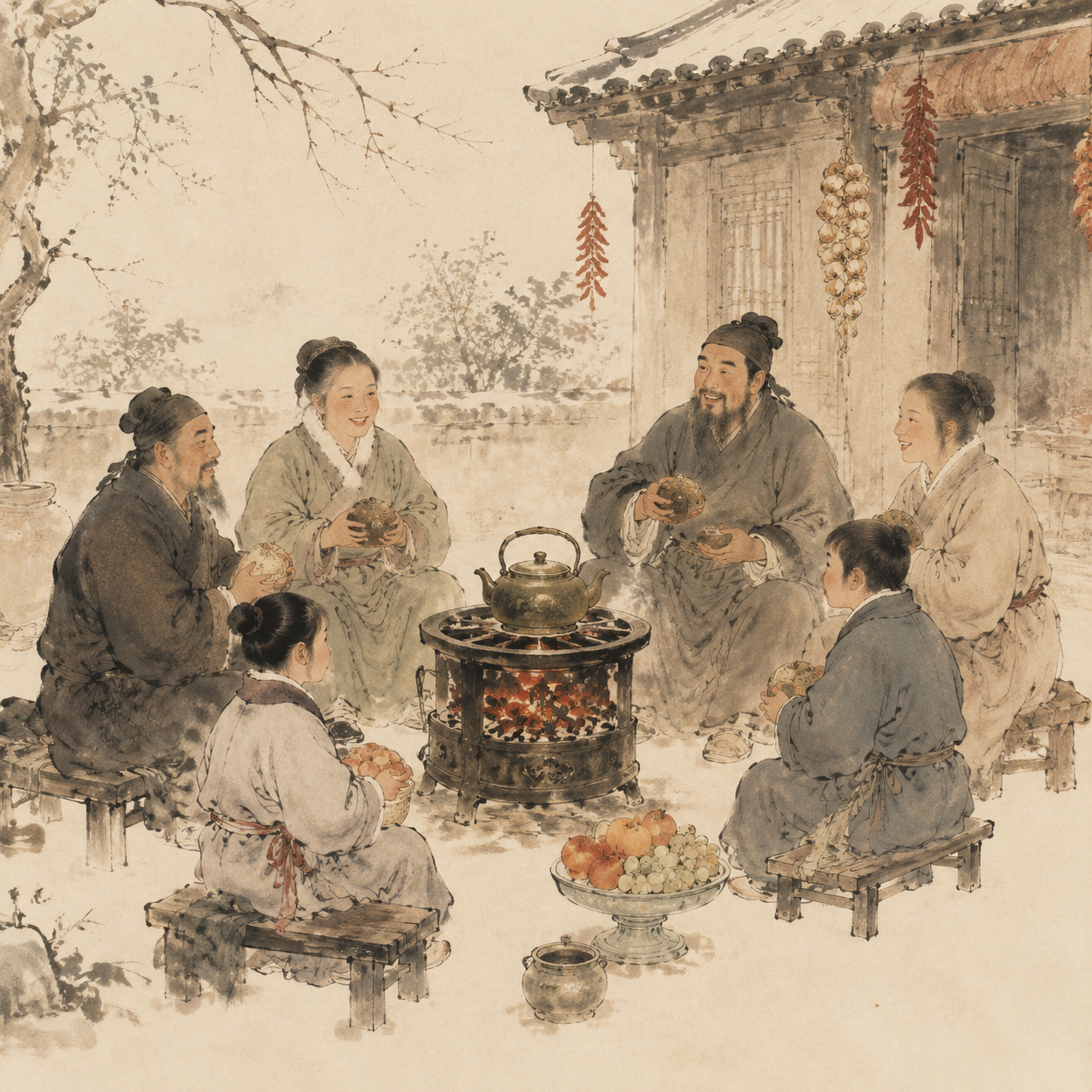 暖炉会