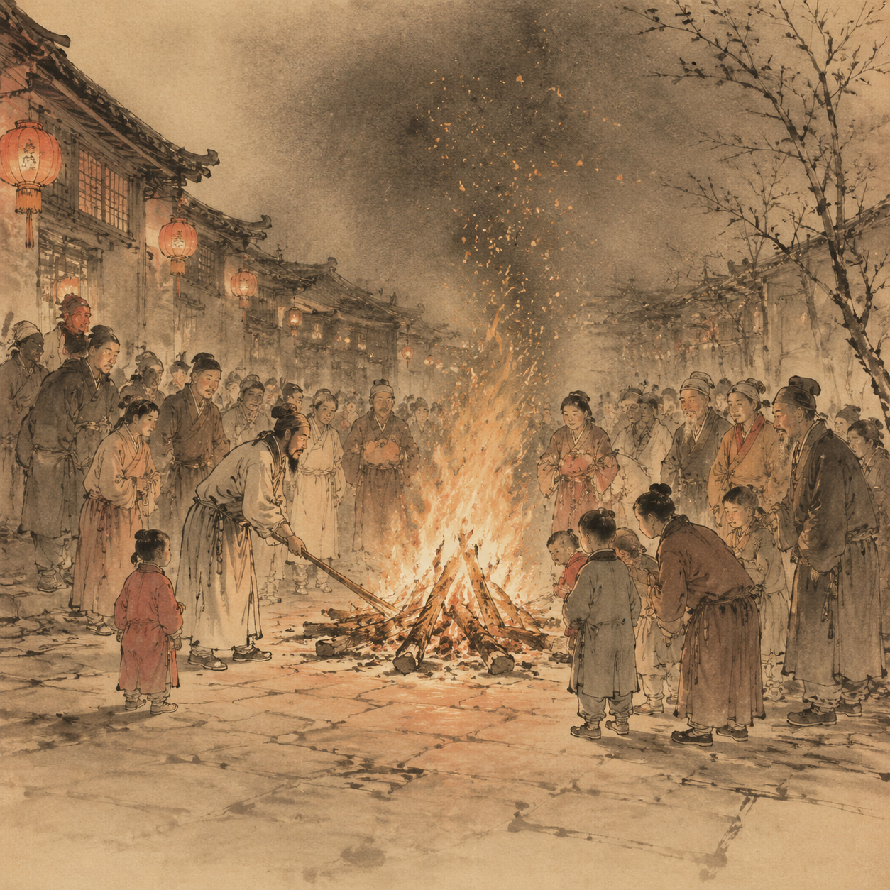 街心籸盆占岁