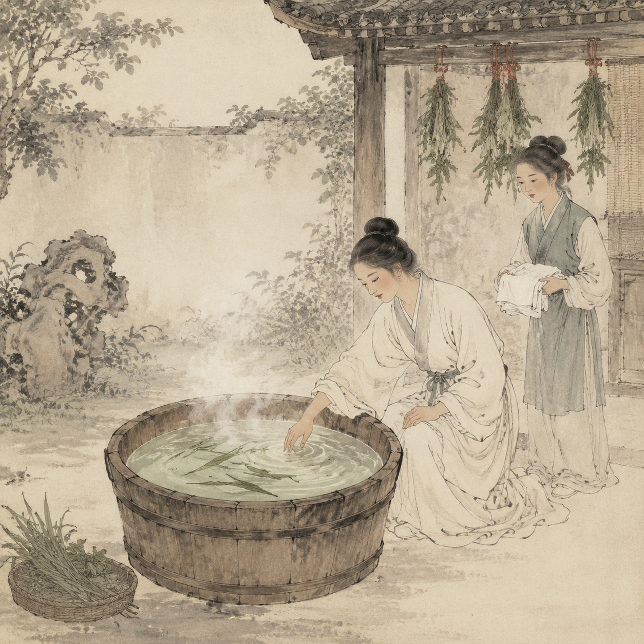 端午兰汤沐浴