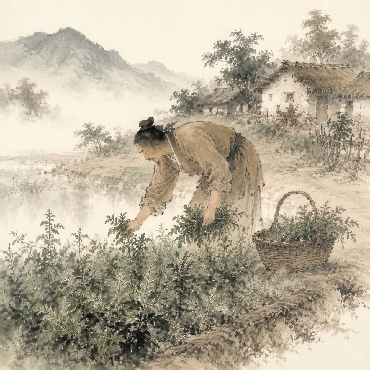端午采艾占病