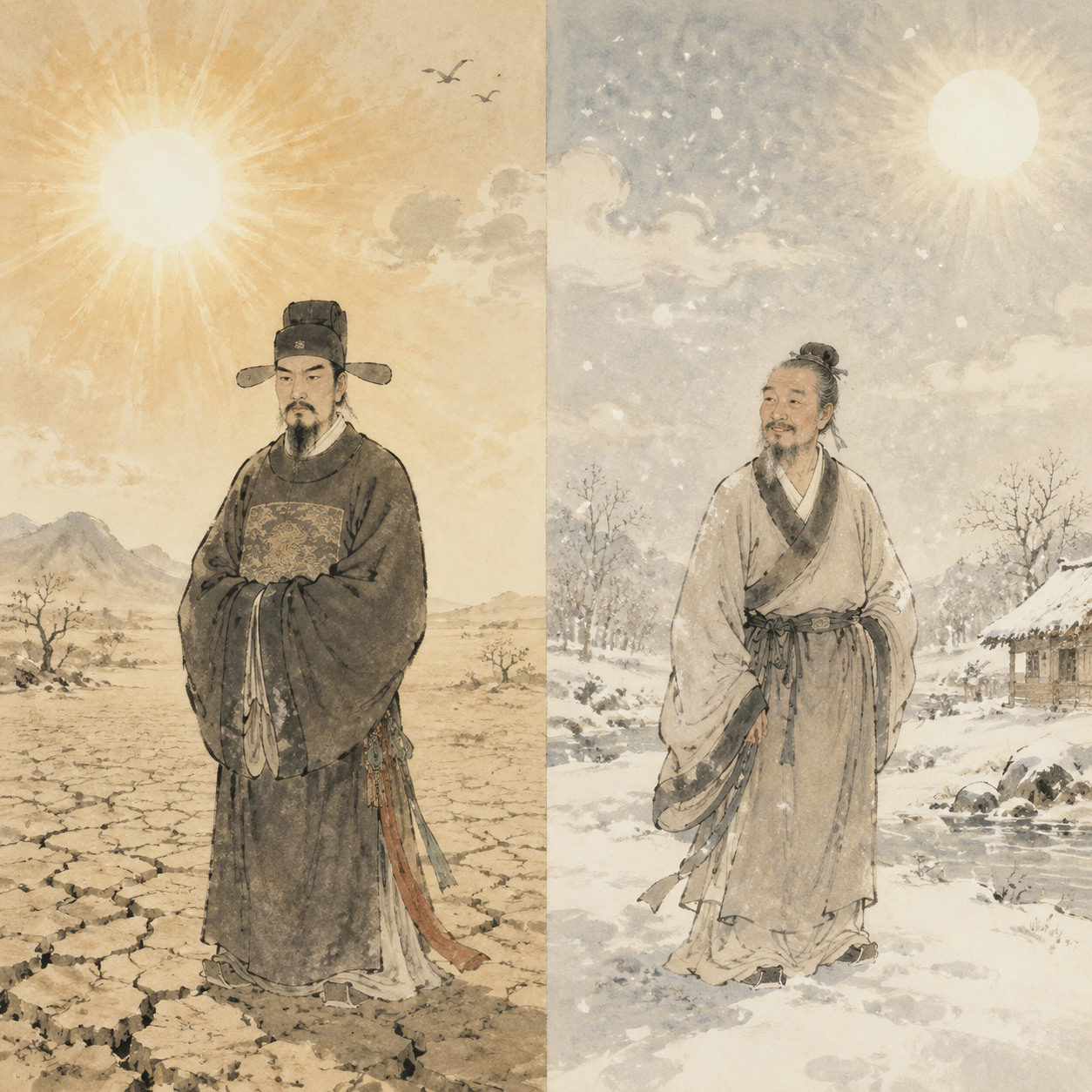 夏日与冬日之喻