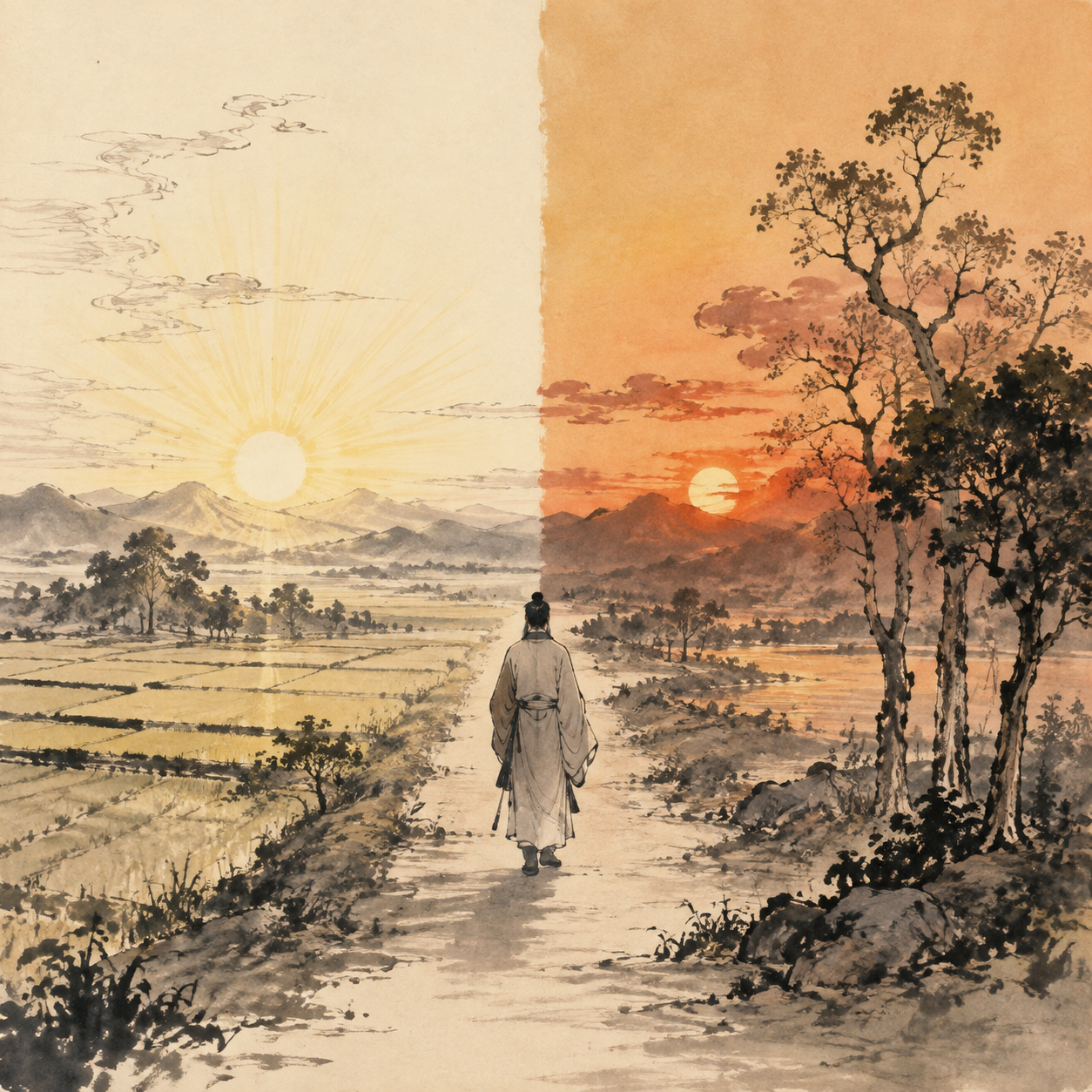 东隅桑榆