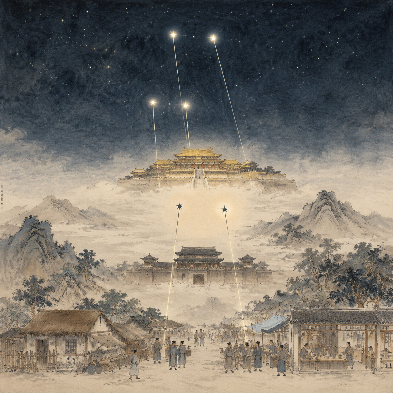 三台六星对应人间三阶