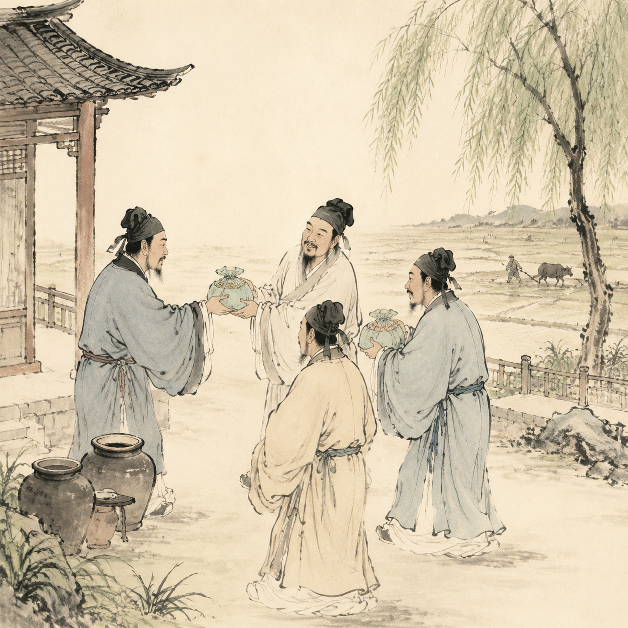 中和节互赠种子