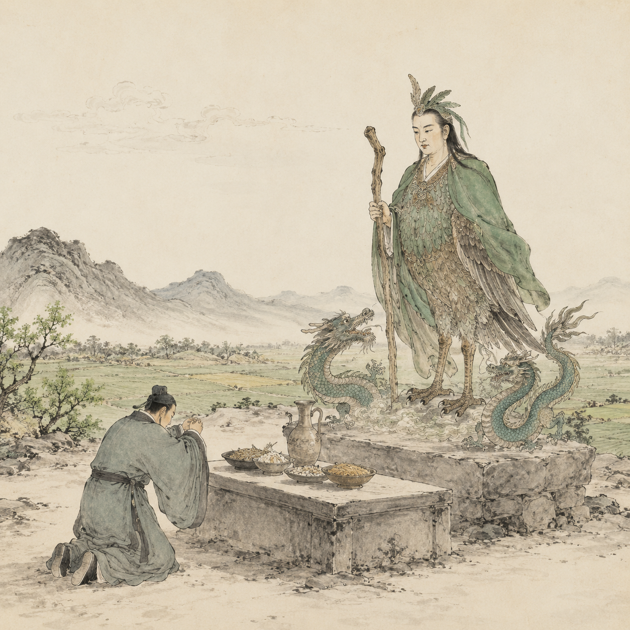 祭祀句芒神