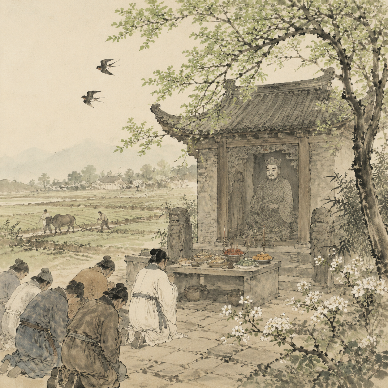清明祭社神