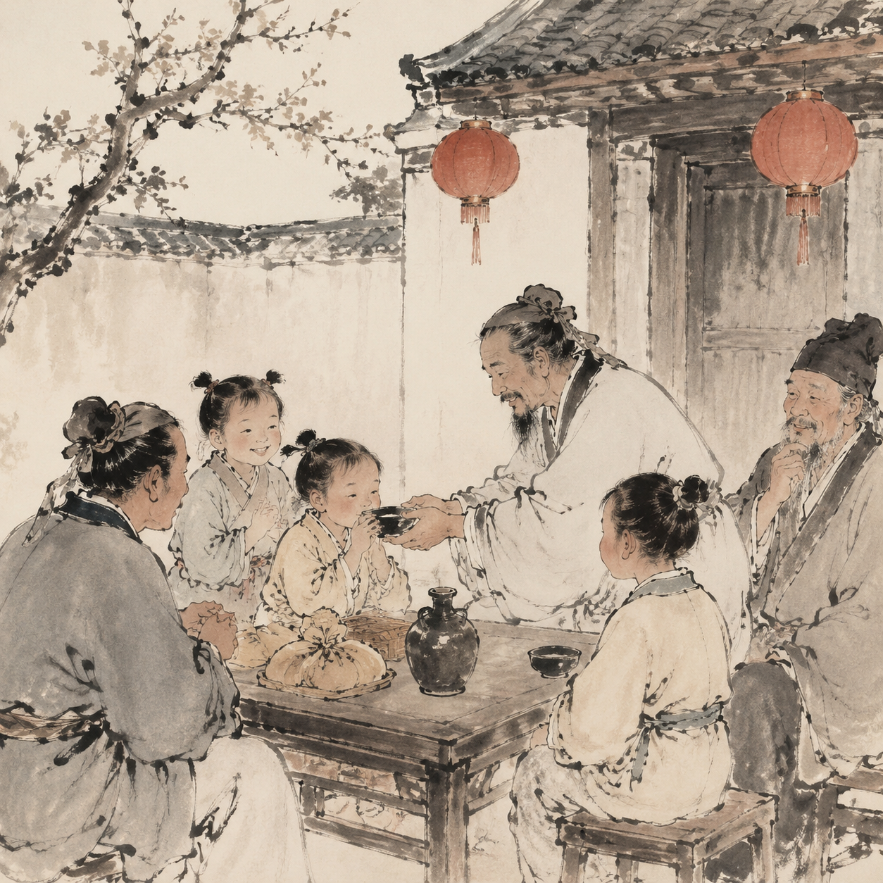 元日饮屠苏