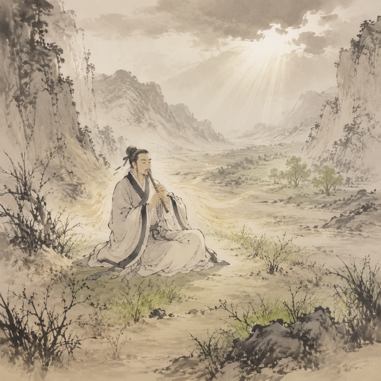 邹衍吹律暖寒谷
