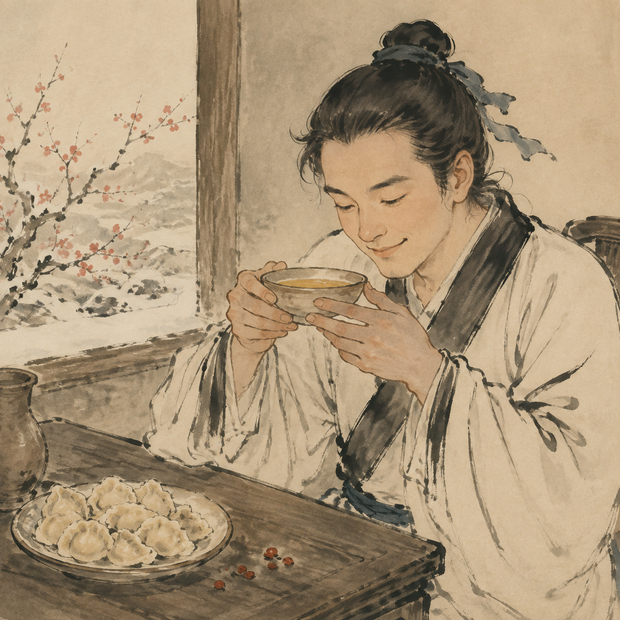 古人在正月初一饮椒觞