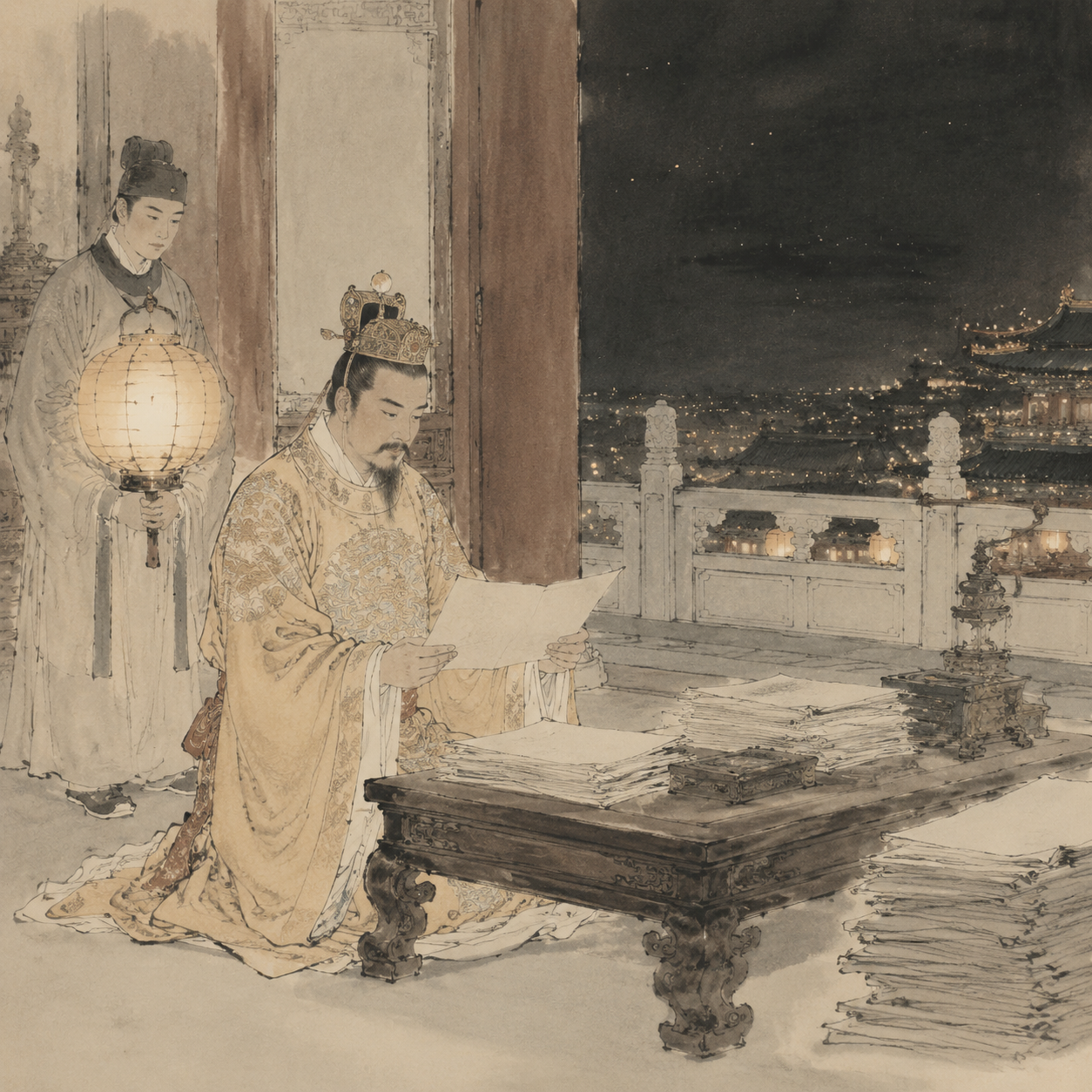钱王买灯