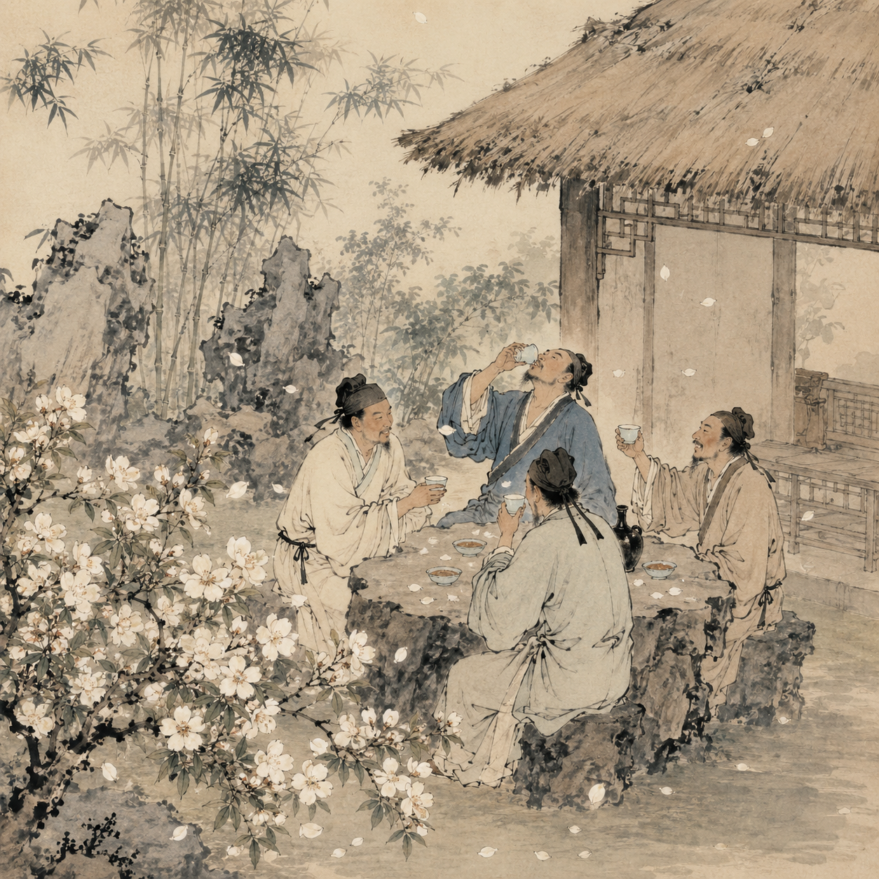 飞英会雅集图