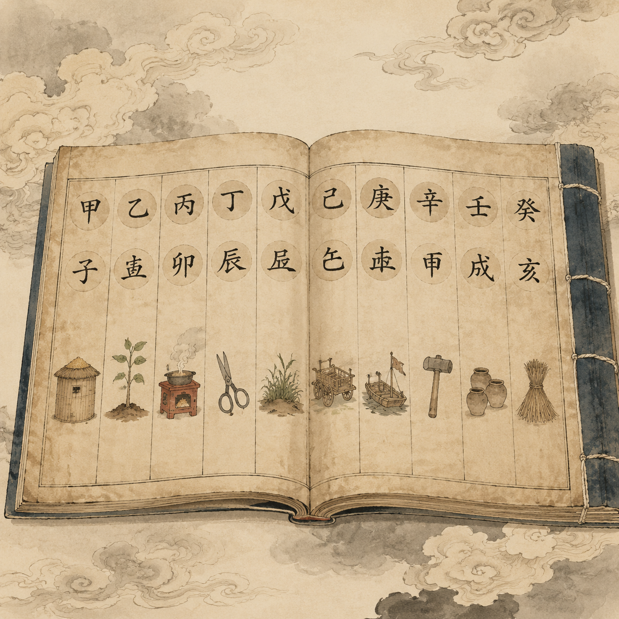 百忌日历图