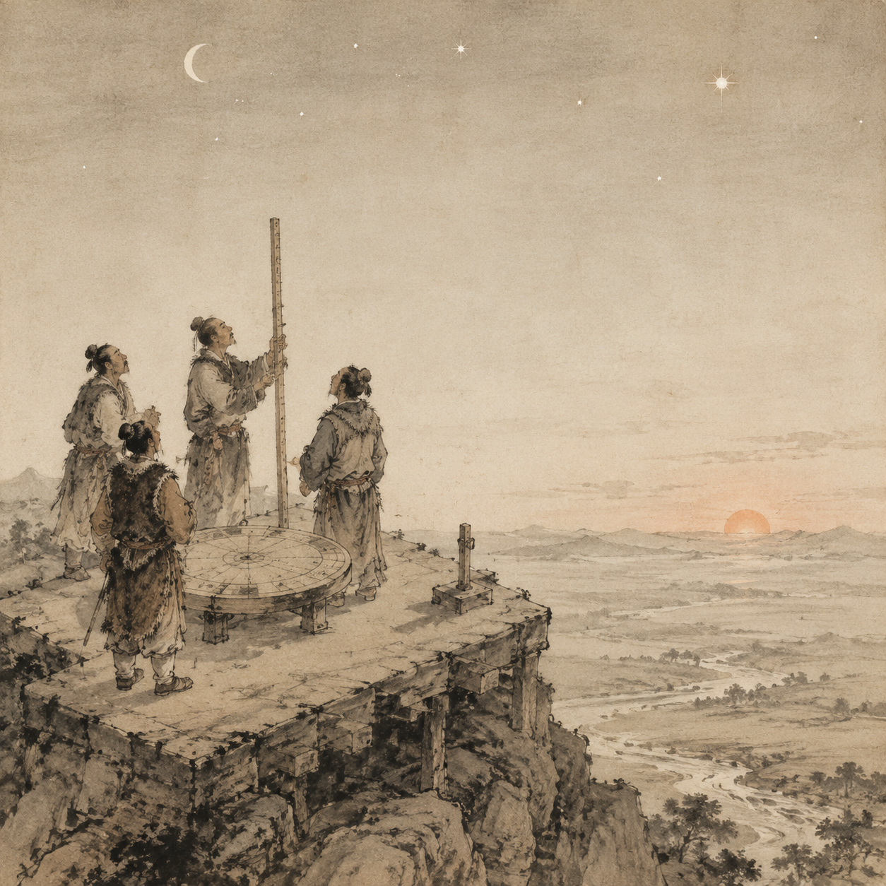 黄帝灵台观象