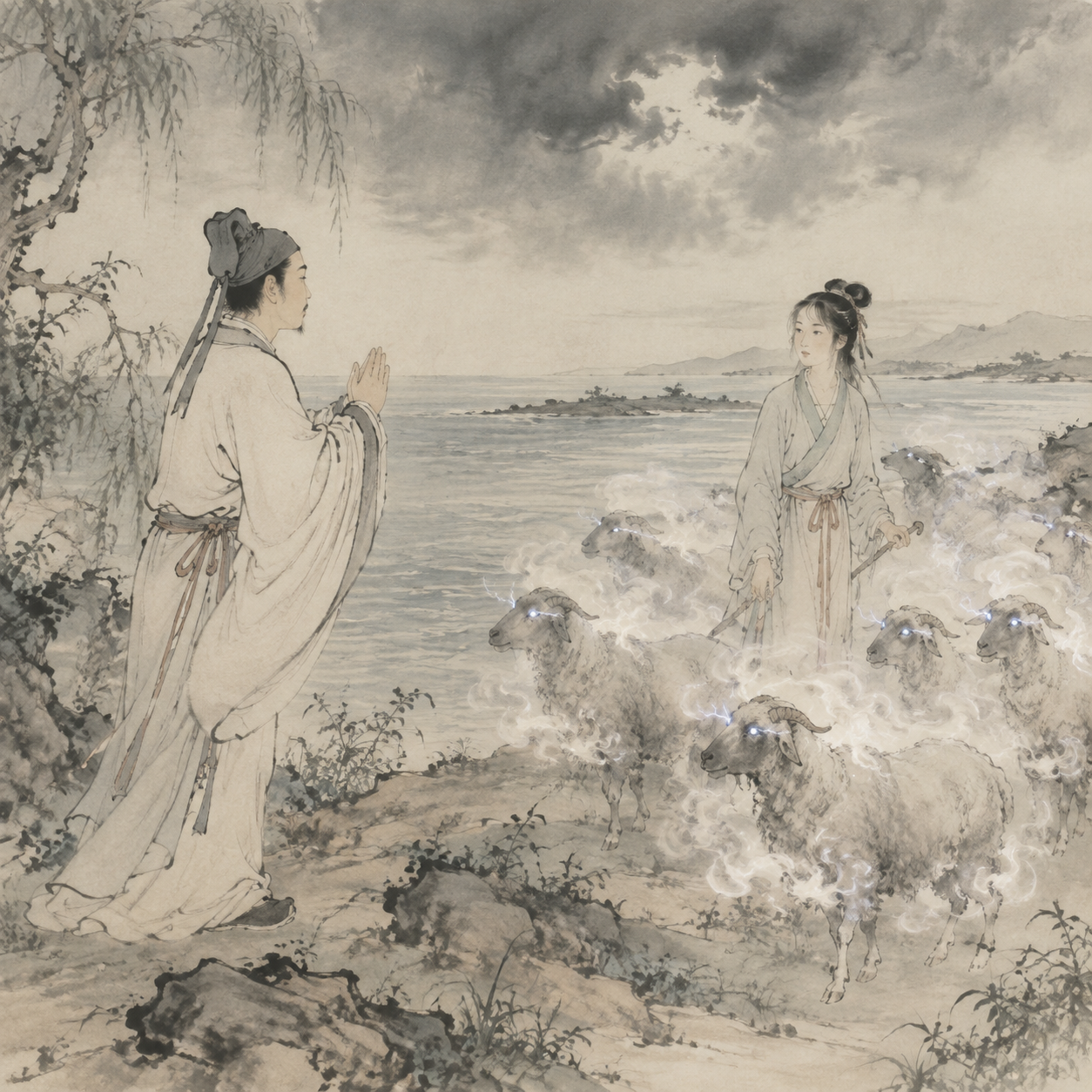 柳毅问羊