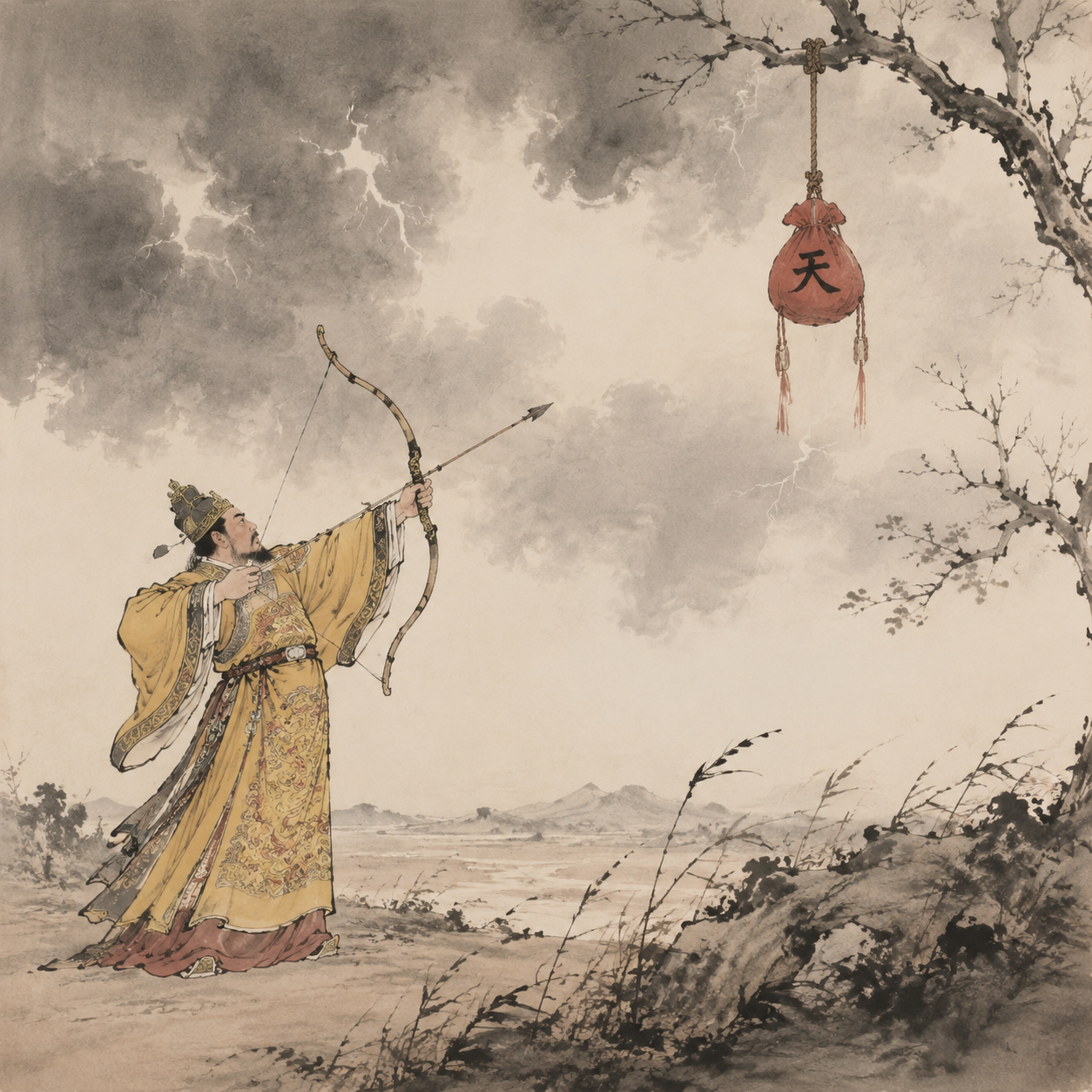 武乙射天