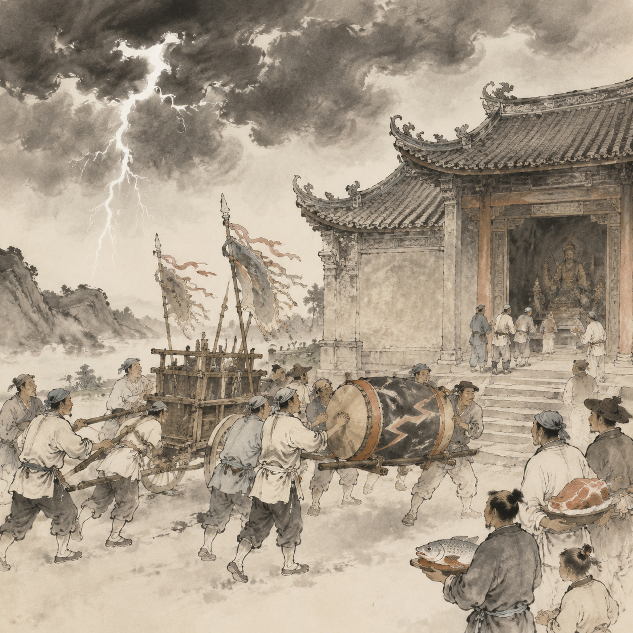 雷公庙祭祀