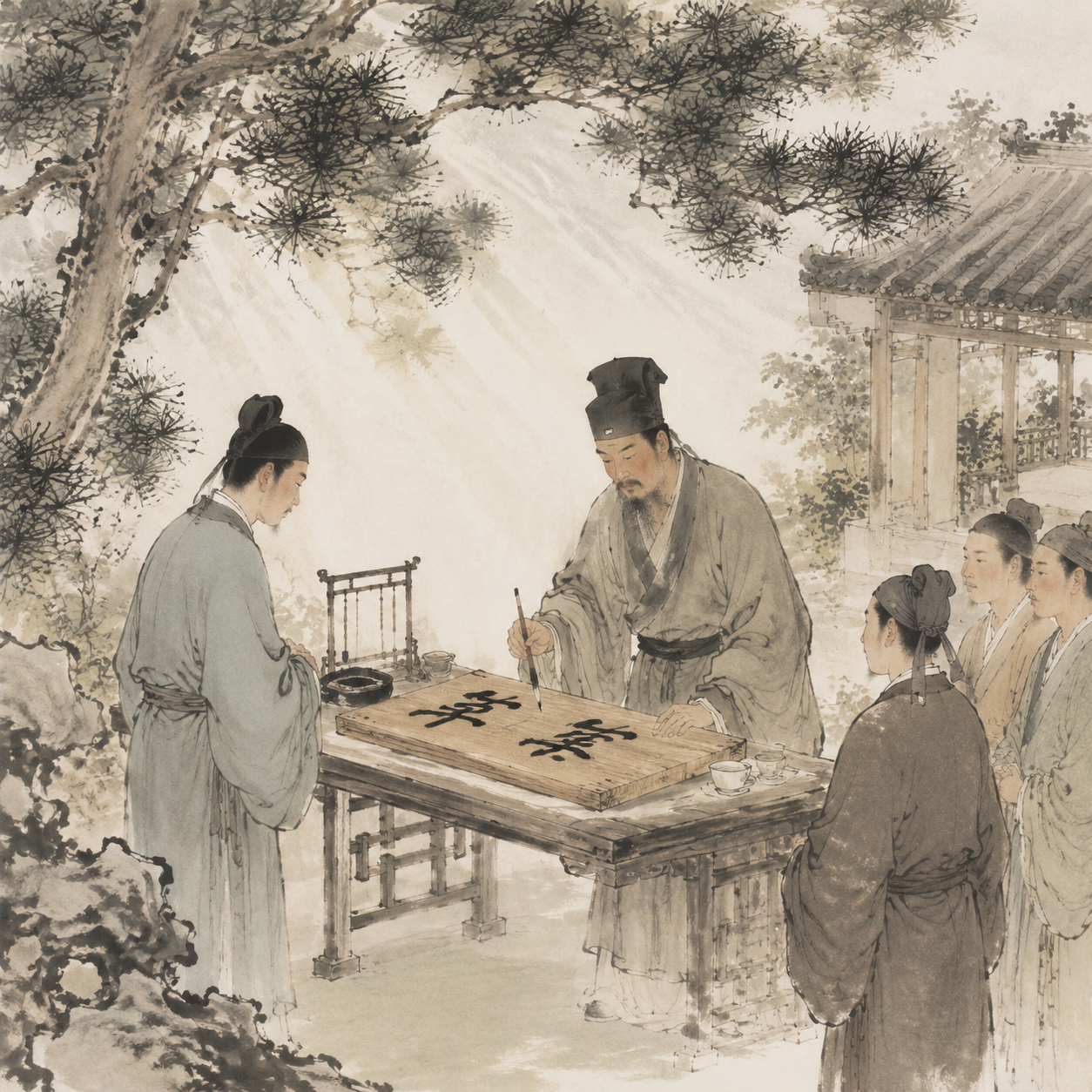 苏轼题匾
