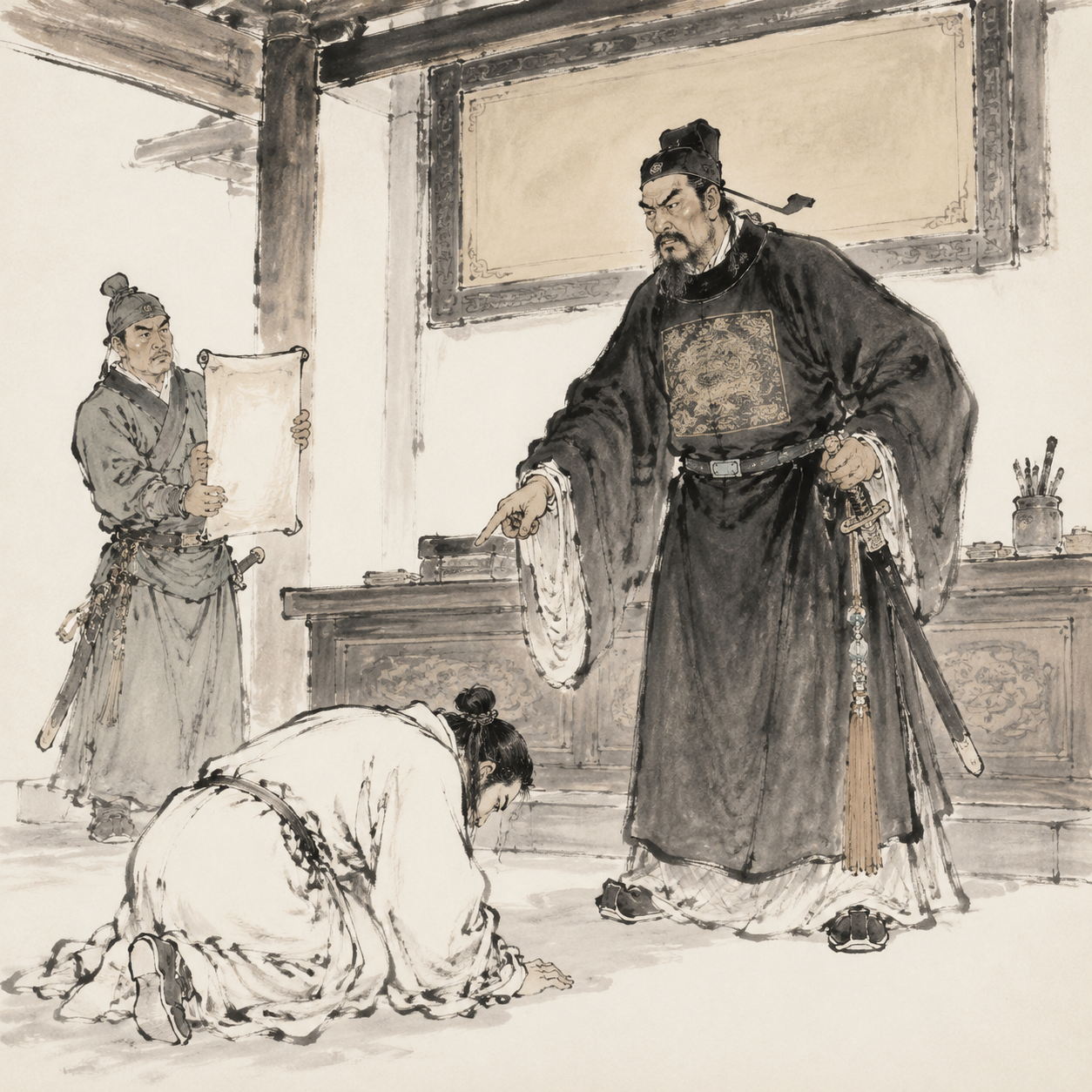 李膺怒斩凶犯