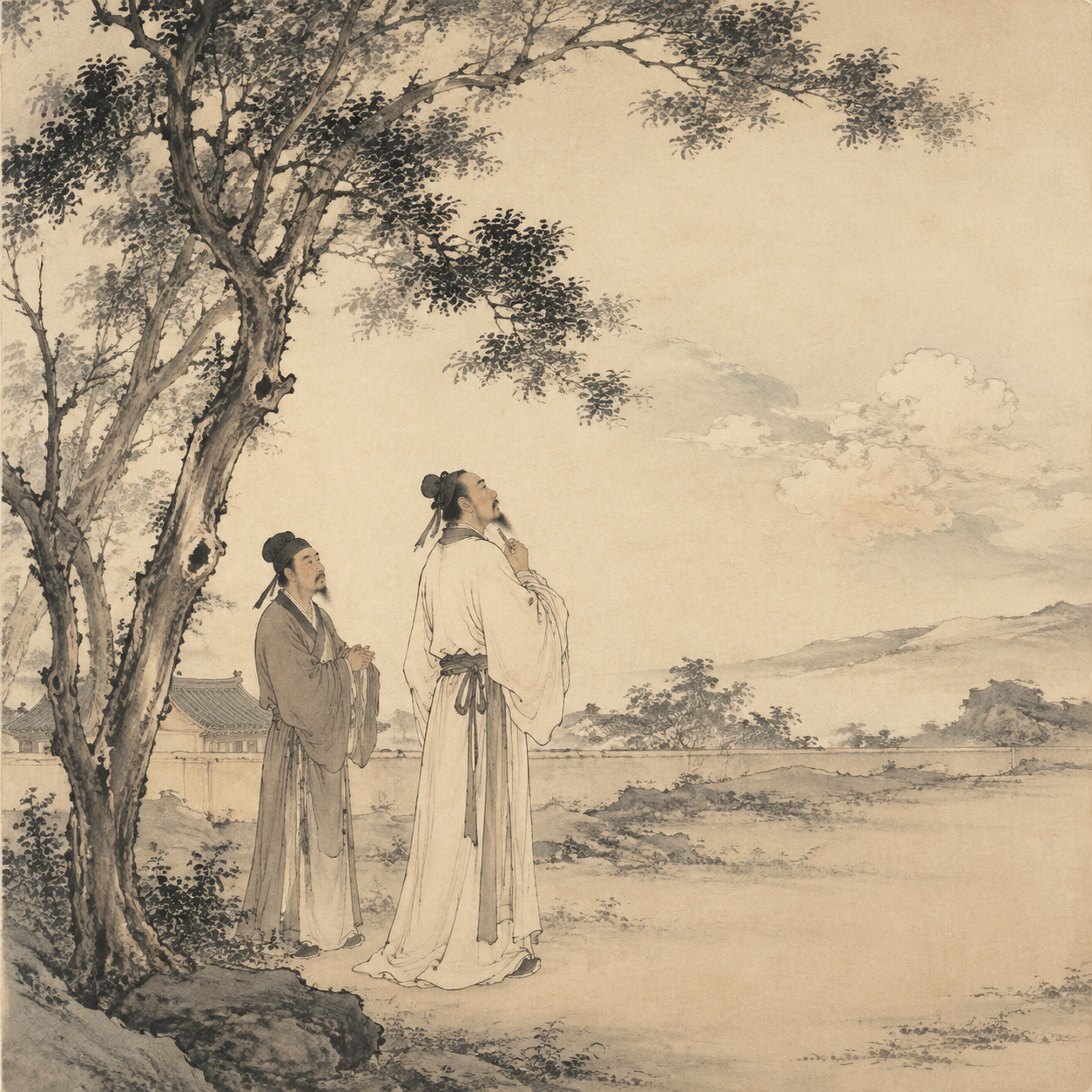 树下观风