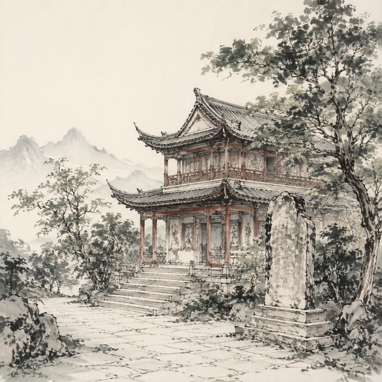 八咏楼古建风貌