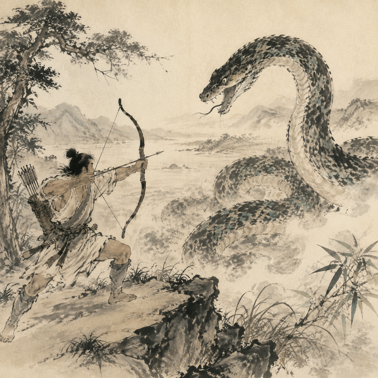 羿斩巴蛇