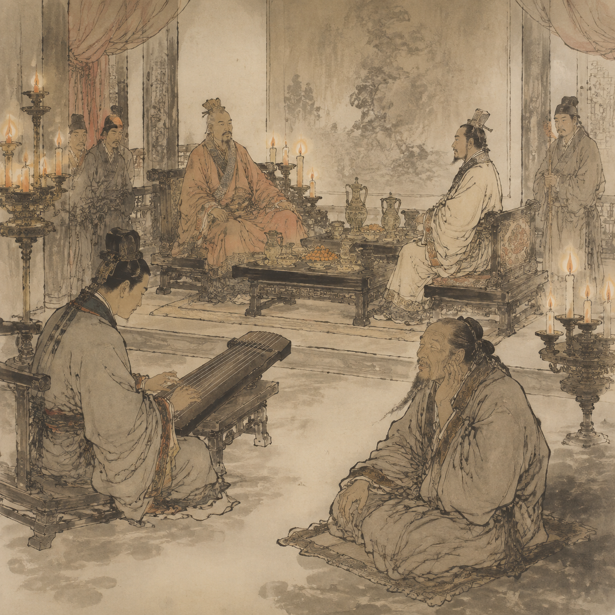 虒祁宫宴乐图
