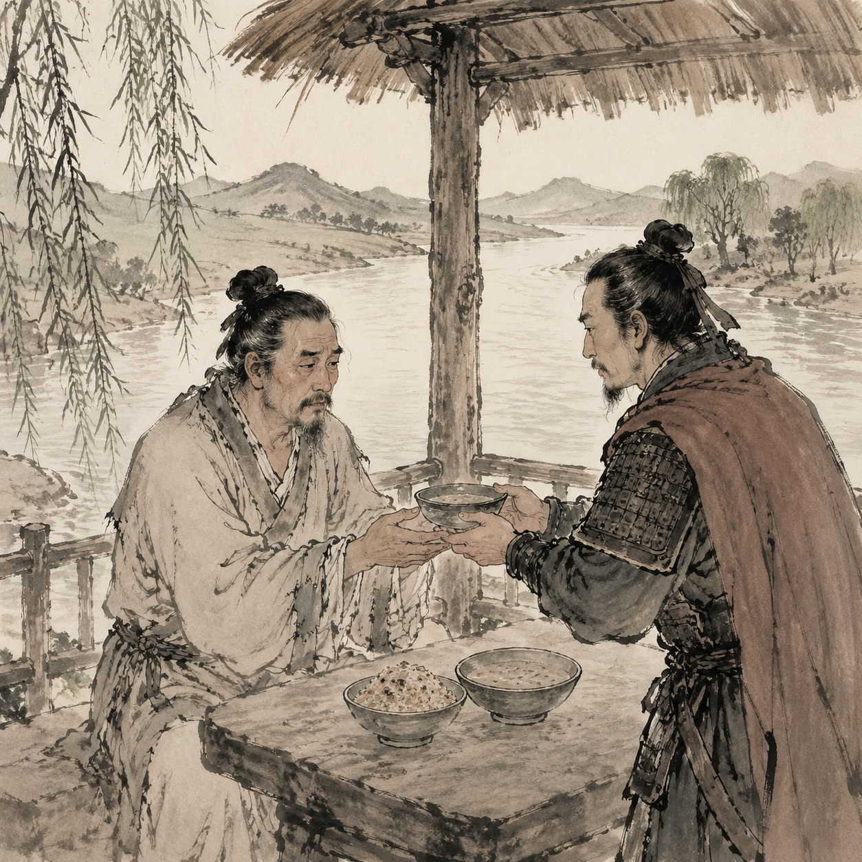 麦饭亭复原图