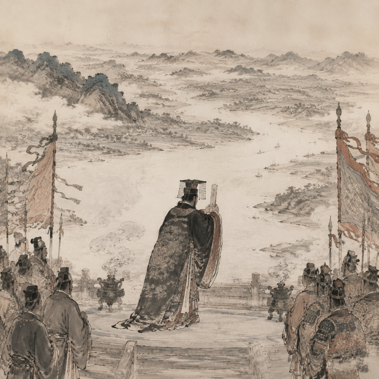 天子望祭山川