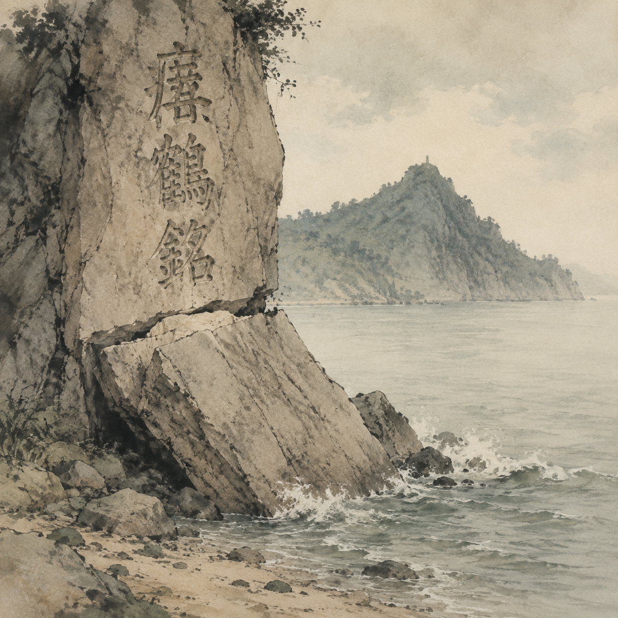 焦山瘗鹤铭残石
