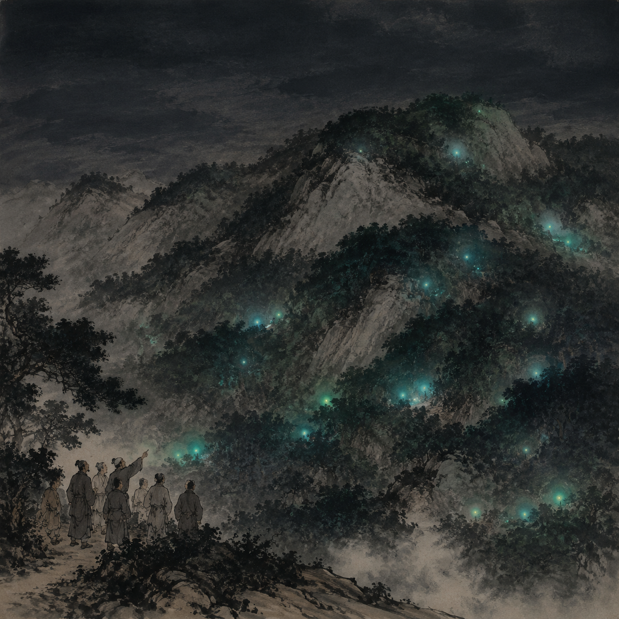 蓬山圣灯