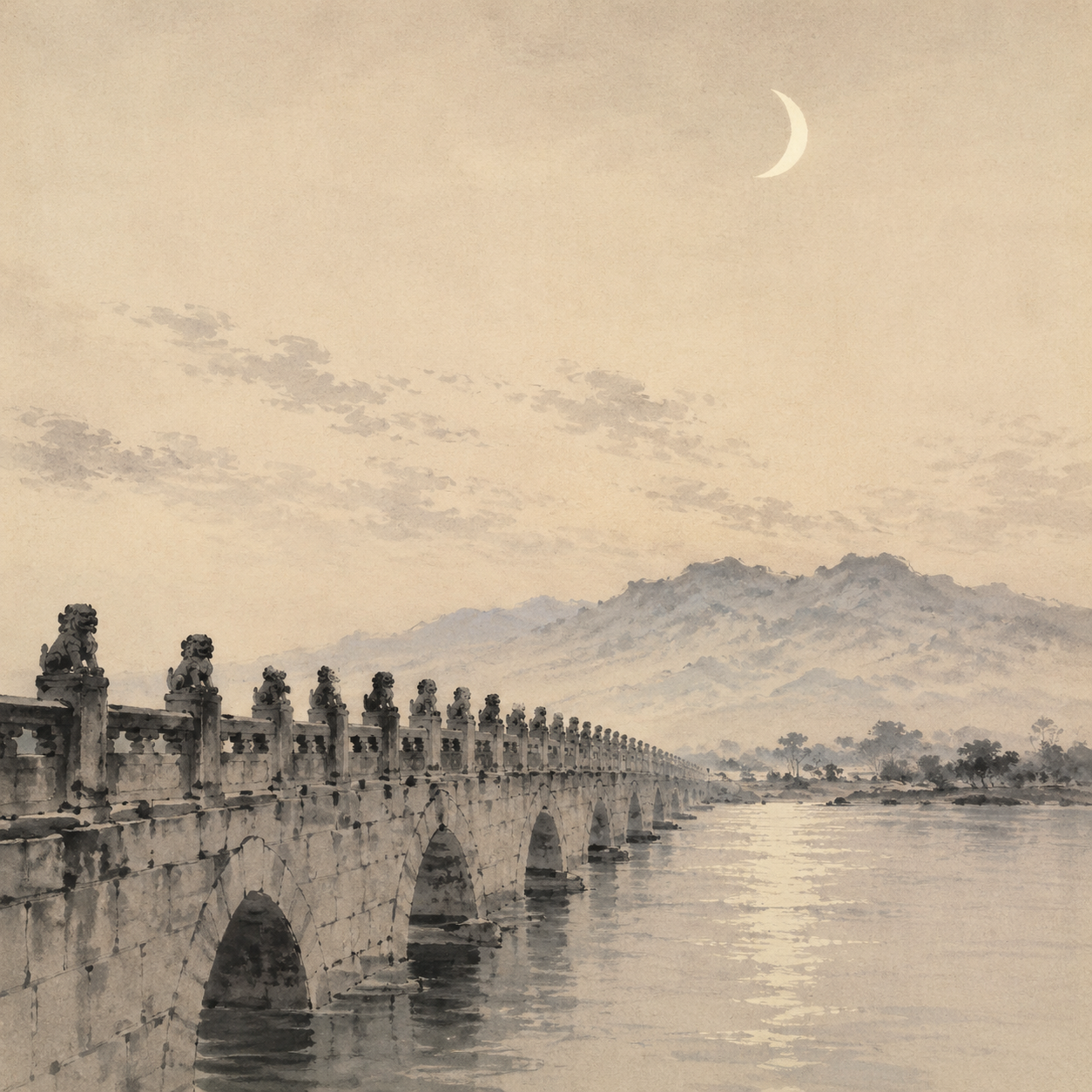 卢沟晓月