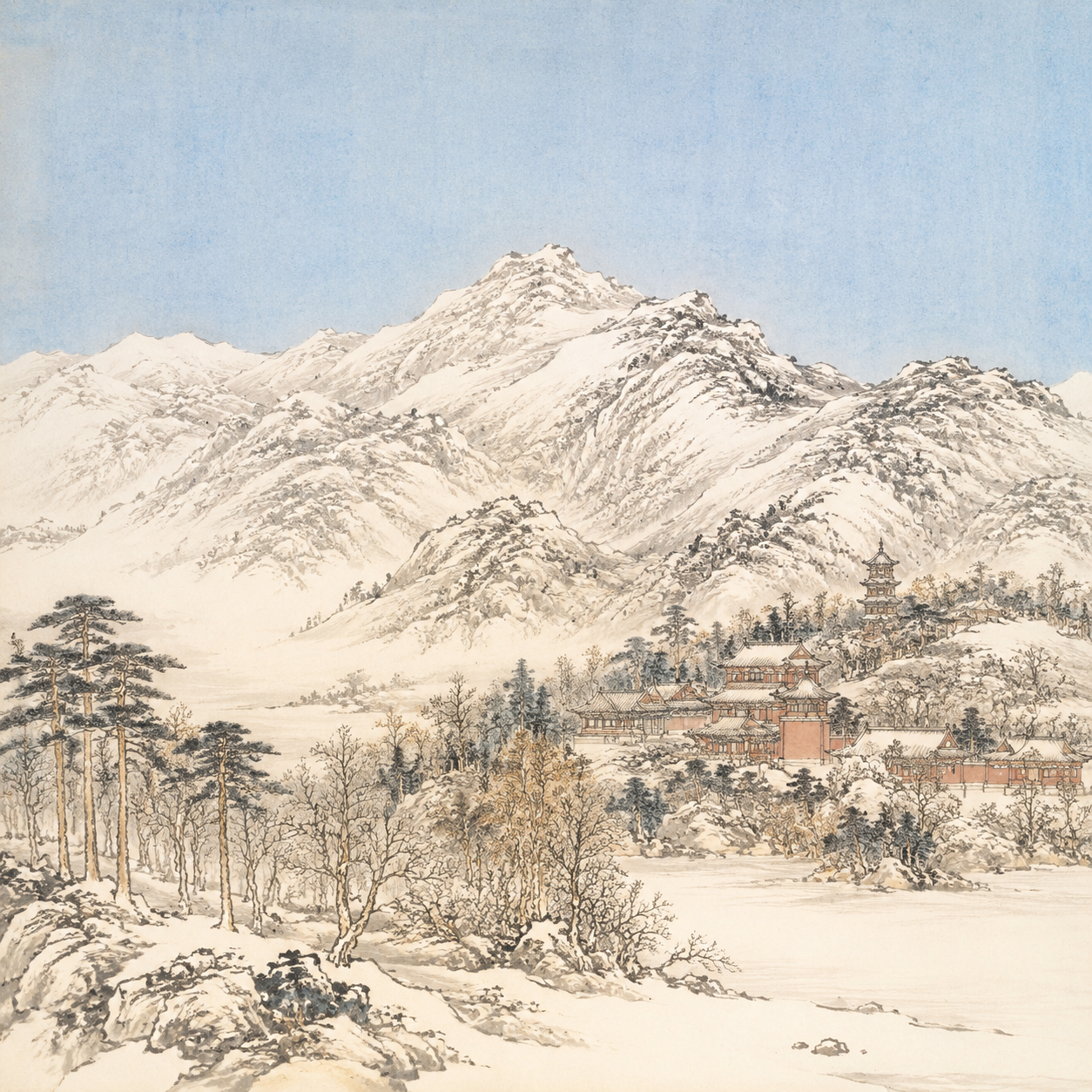 西山晴雪