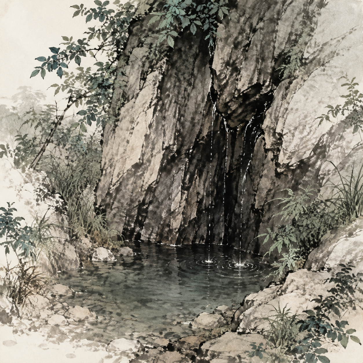 南岩一滴泉