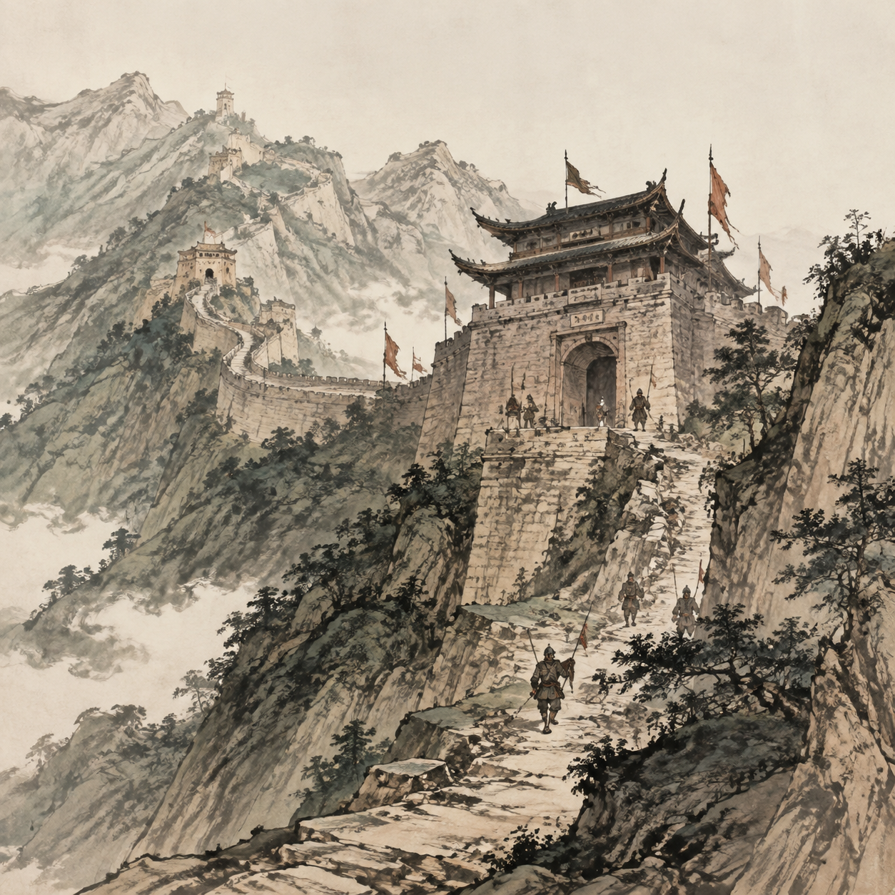 雁门关雄姿