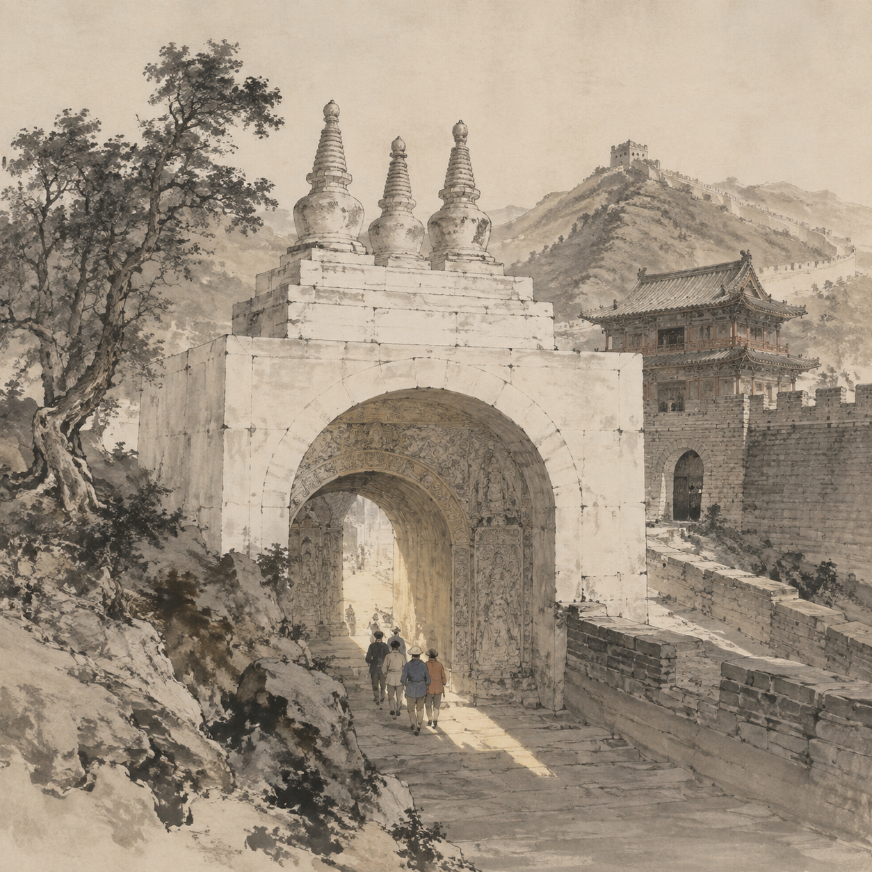 居庸关云台