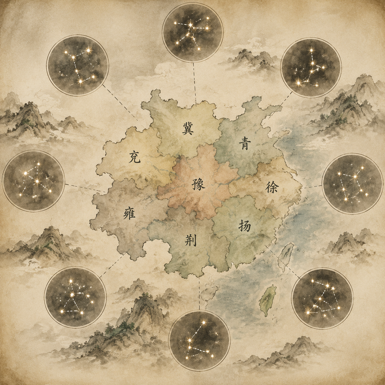 九州星象图