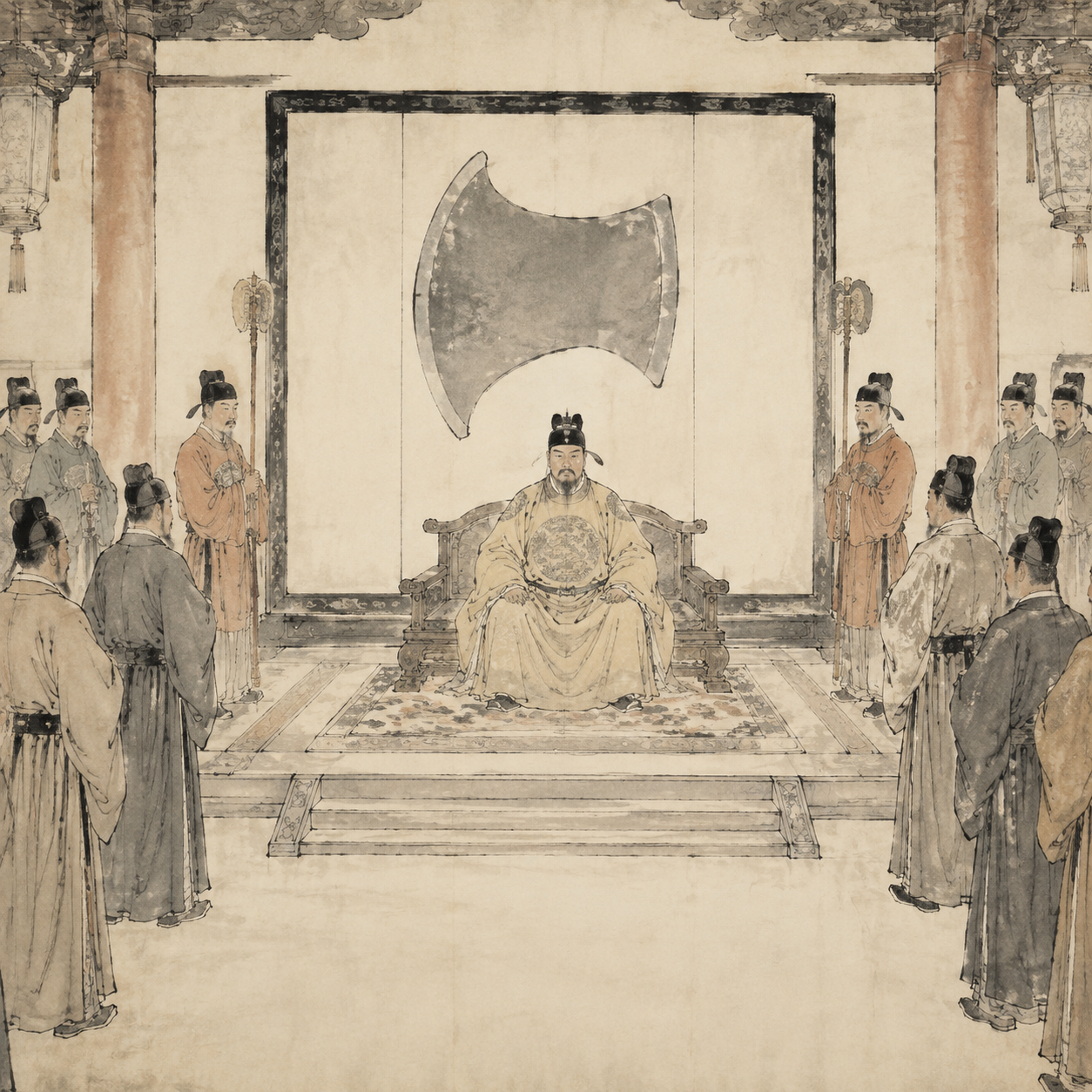 黼扆示意图