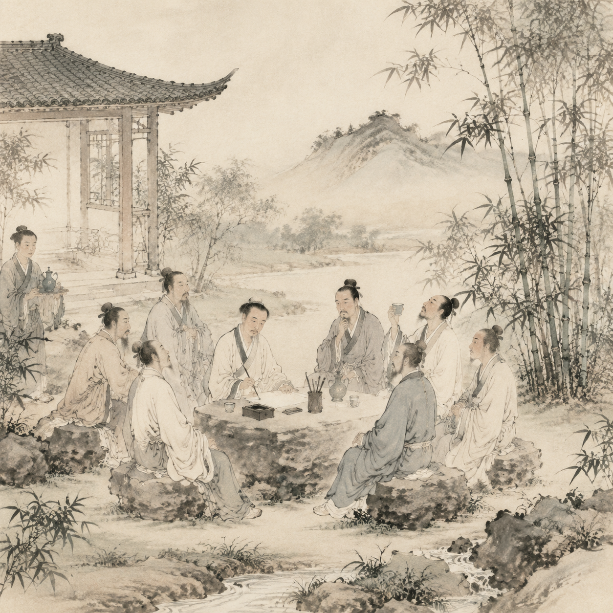 西邸雅集
