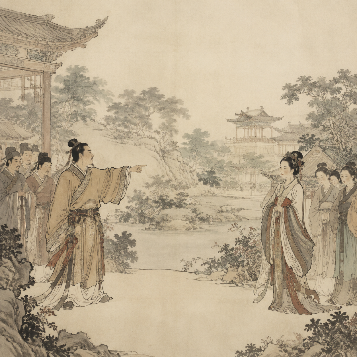 窦宪强买沁水公主园