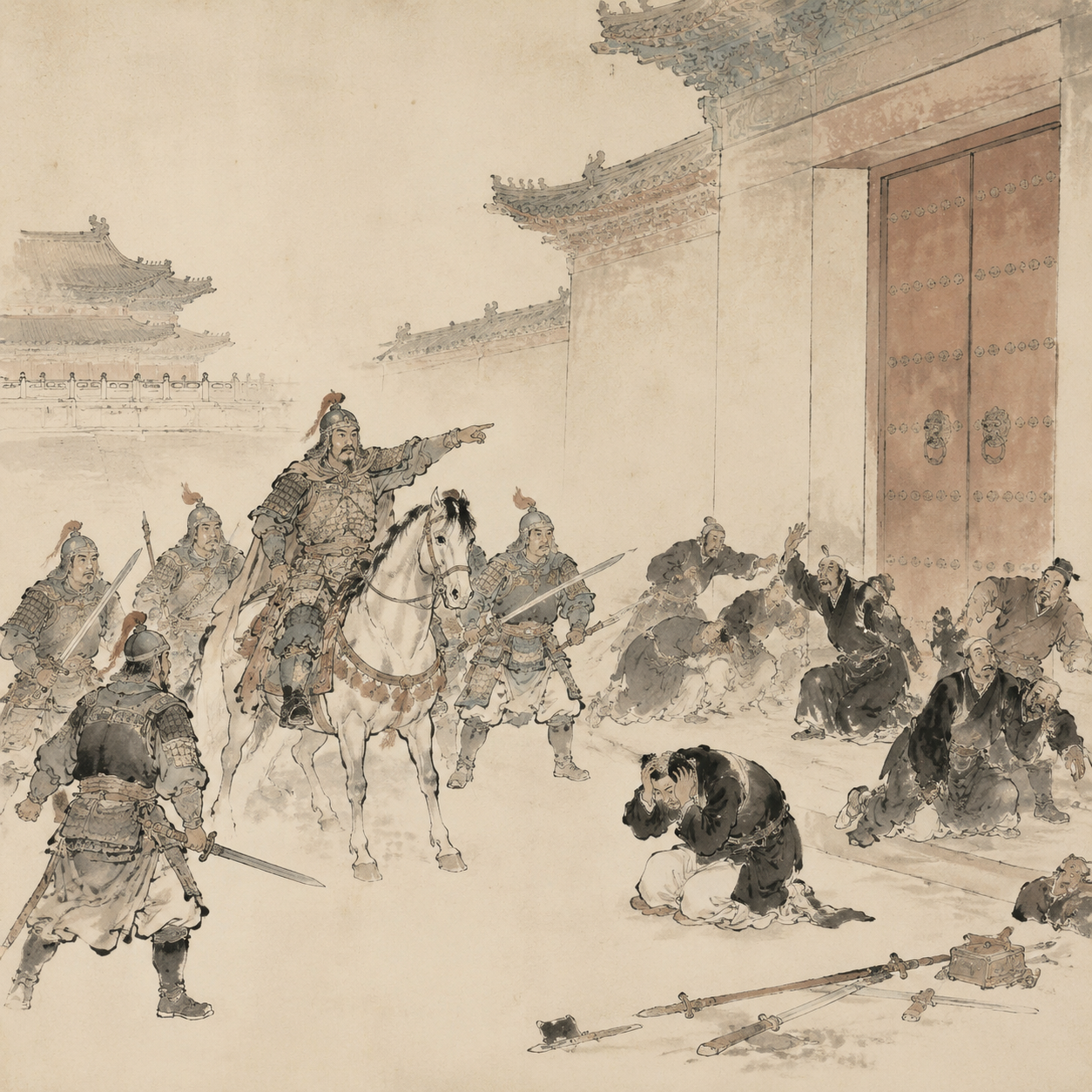 袁绍捕杀宦官