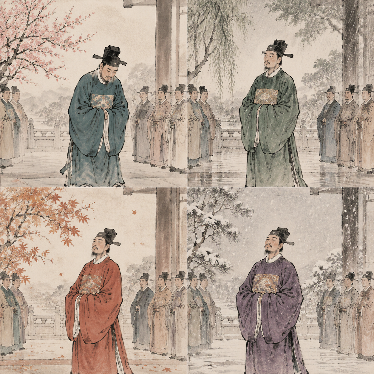 四时仕宦