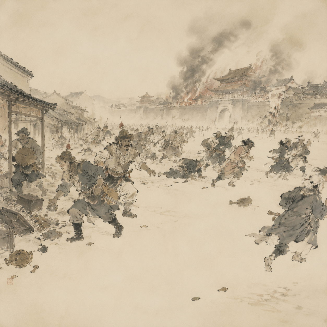 吐蕃入长安