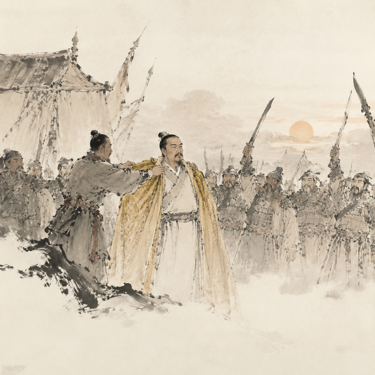 黄袍加身